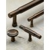 KNOP BOWLAND | MESSING Ø34MM DONKER BRONS